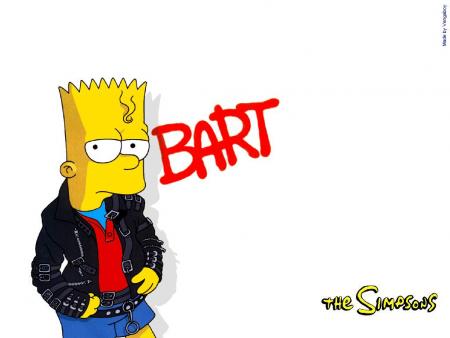 Bart qui fait sa kaira